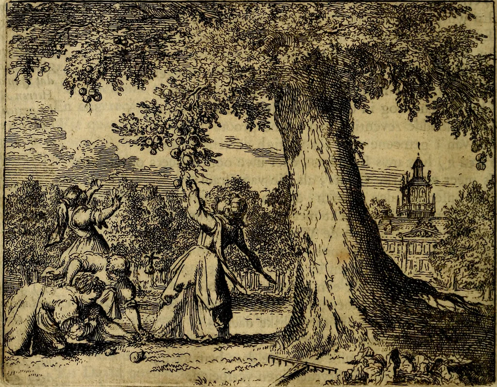 An illustration from Het voorhof der ziele, behangen met leerzaeme prenten en zinnebeelden, 1668, leaf 51