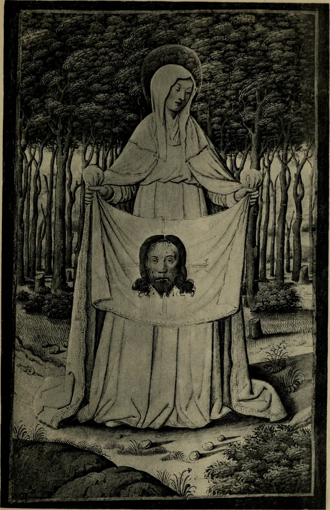 An illustration from Heures dites de Henri IV; reproduction réduite des 60 peintures du manuscrit latin 1171 de la Bibliothèque nationale, 1908, leaf 102