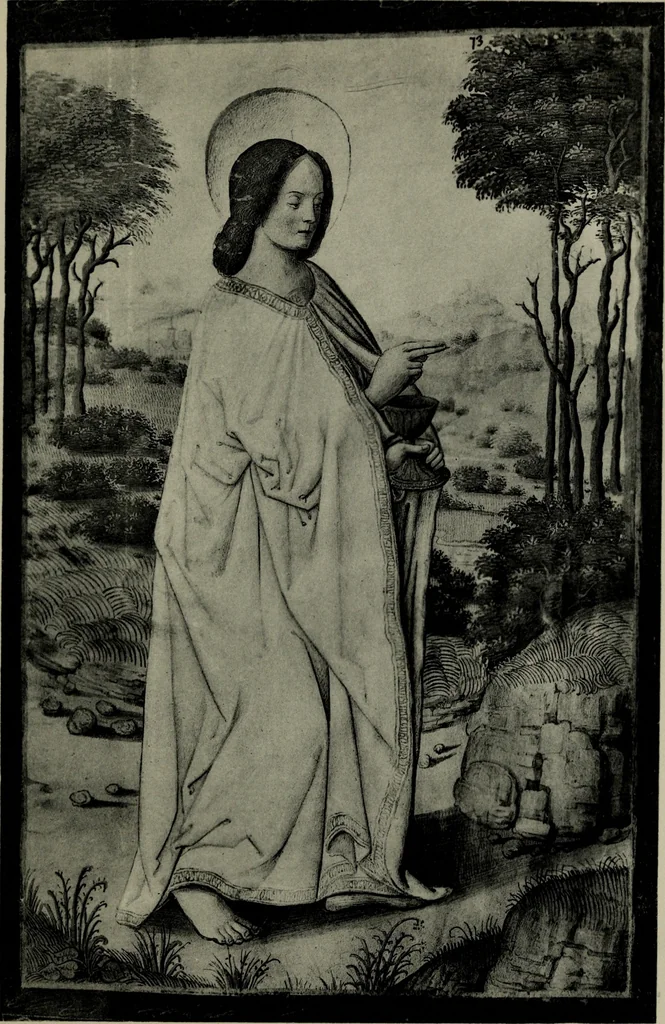 An illustration from Heures dites de Henri IV; reproduction réduite des 60 peintures du manuscrit latin 1171 de la Bibliothèque nationale, 1908, leaf 108