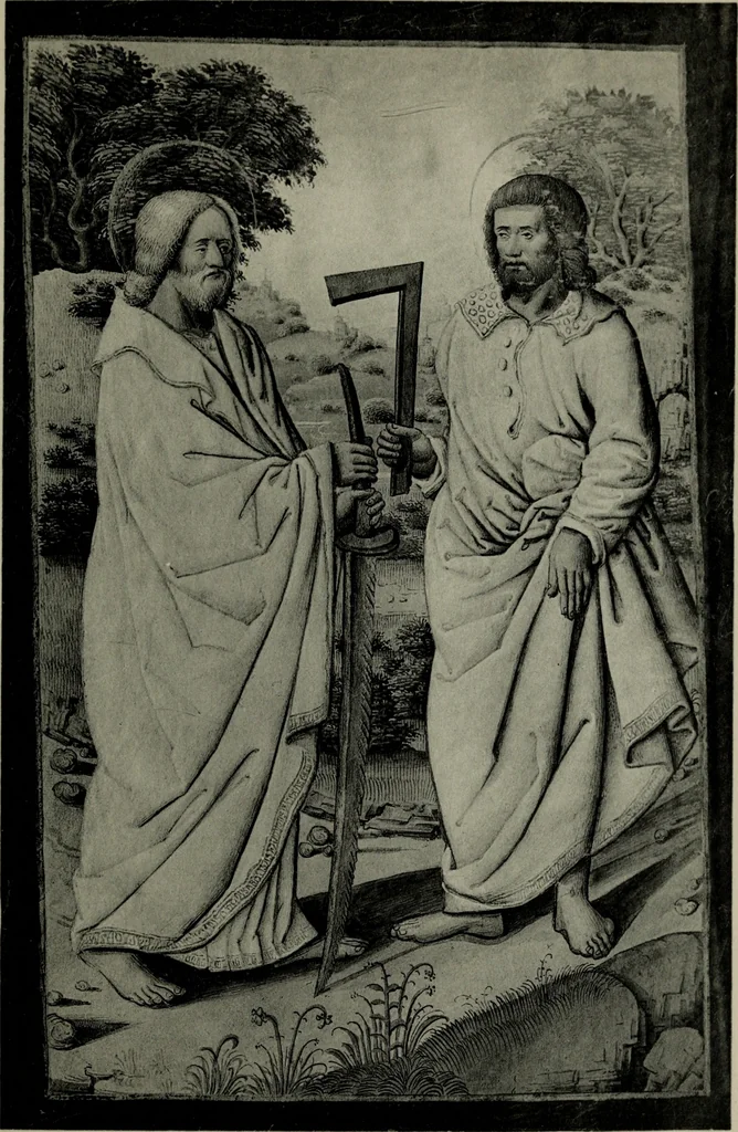 An illustration from Heures dites de Henri IV; reproduction réduite des 60 peintures du manuscrit latin 1171 de la Bibliothèque nationale, 1908, leaf 110