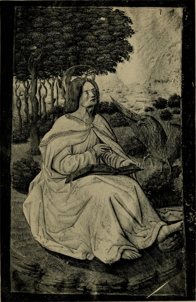 An illustration from Heures dites de Henri IV; reproduction réduite des 60 peintures du manuscrit latin 1171 de la Bibliothèque nationale, 1908, leaf 24