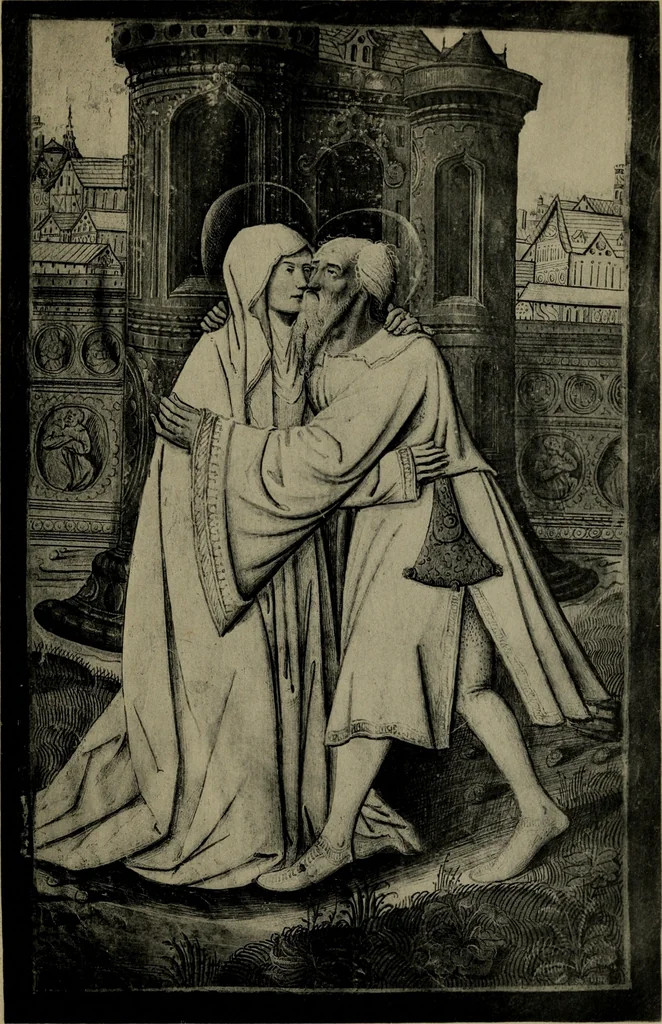 An illustration from Heures dites de Henri IV; reproduction réduite des 60 peintures du manuscrit latin 1171 de la Bibliothèque nationale, 1908, leaf 26