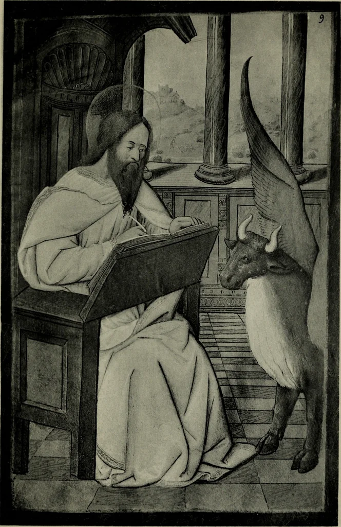 An illustration from Heures dites de Henri IV; reproduction réduite des 60 peintures du manuscrit latin 1171 de la Bibliothèque nationale, 1908, leaf 28