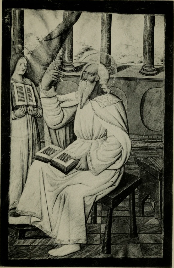An illustration from Heures dites de Henri IV; reproduction réduite des 60 peintures du manuscrit latin 1171 de la Bibliothèque nationale, 1908, leaf 30