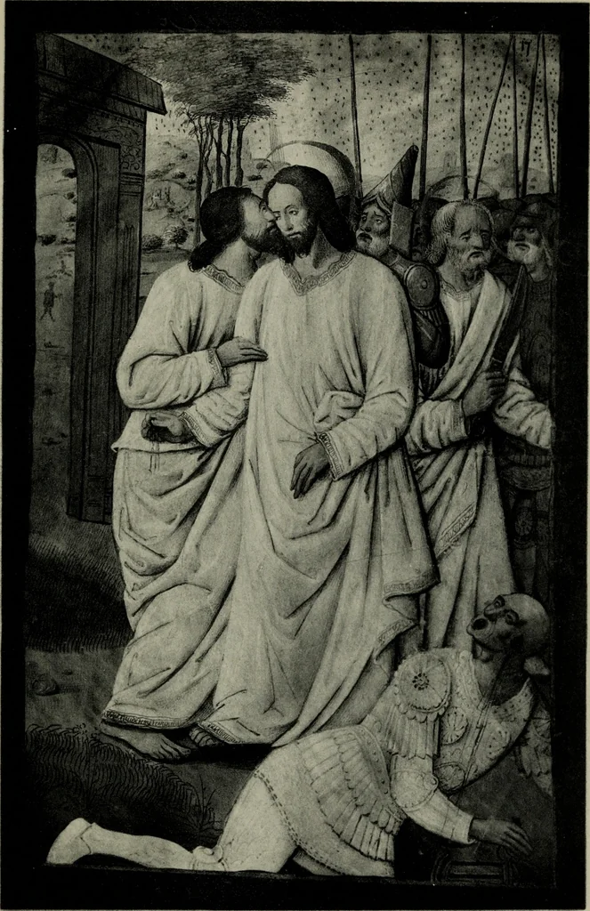 An illustration from Heures dites de Henri IV; reproduction réduite des 60 peintures du manuscrit latin 1171 de la Bibliothèque nationale, 1908, leaf 44