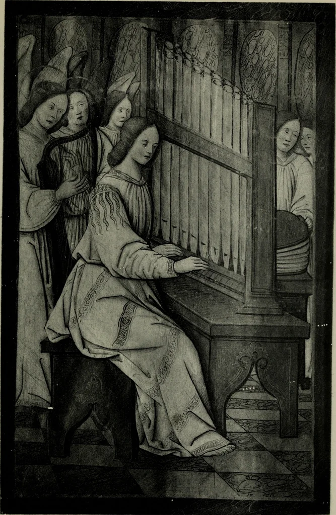 An illustration from Heures dites de Henri IV; reproduction réduite des 60 peintures du manuscrit latin 1171 de la Bibliothèque nationale, 1908, leaf 74