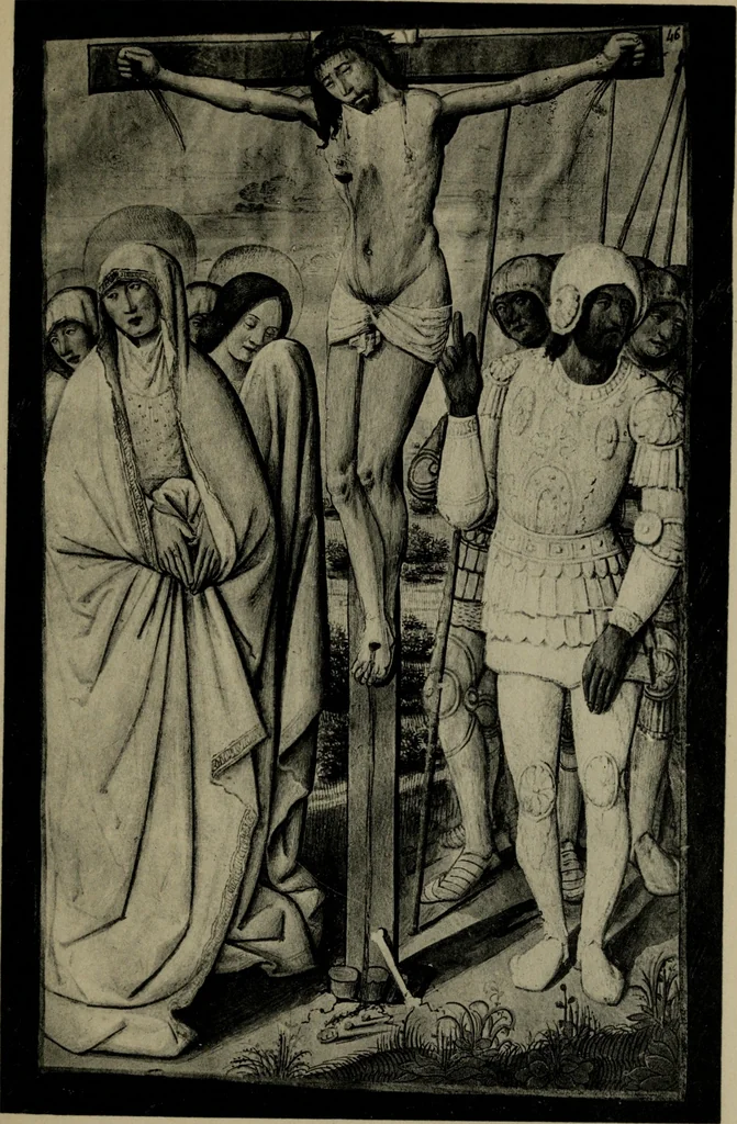 An illustration from Heures dites de Henri IV; reproduction réduite des 60 peintures du manuscrit latin 1171 de la Bibliothèque nationale, 1908, leaf 80