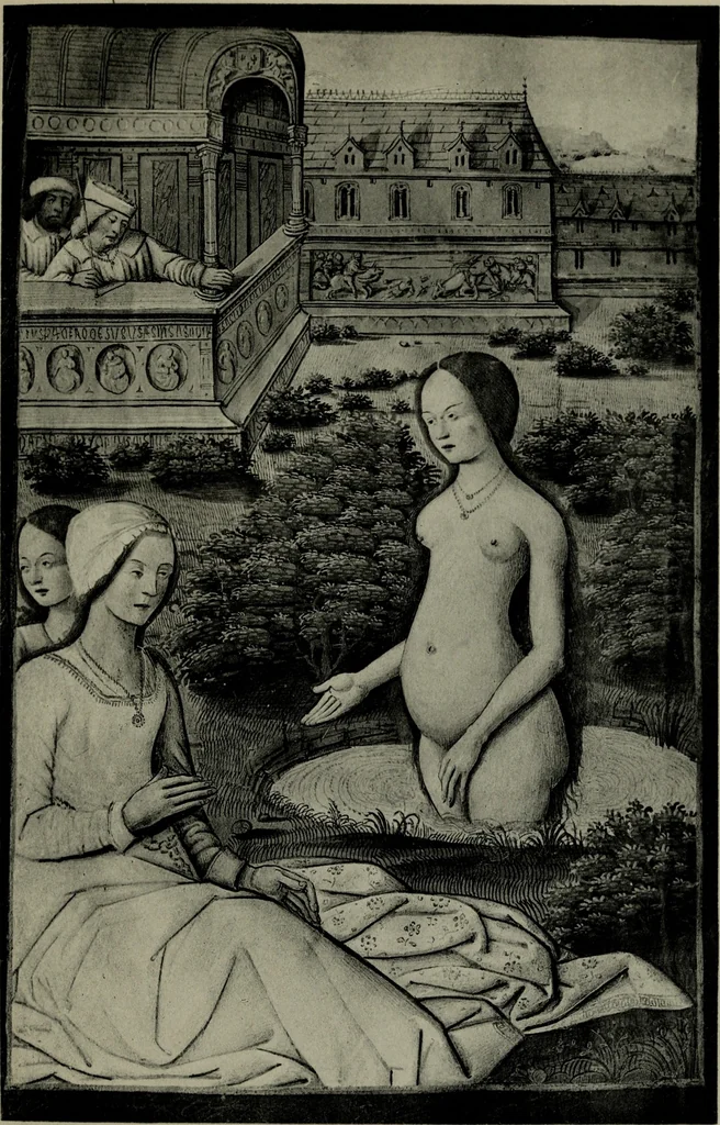 An illustration from Heures dites de Henri IV; reproduction réduite des 60 peintures du manuscrit latin 1171 de la Bibliothèque nationale, 1908, leaf 86