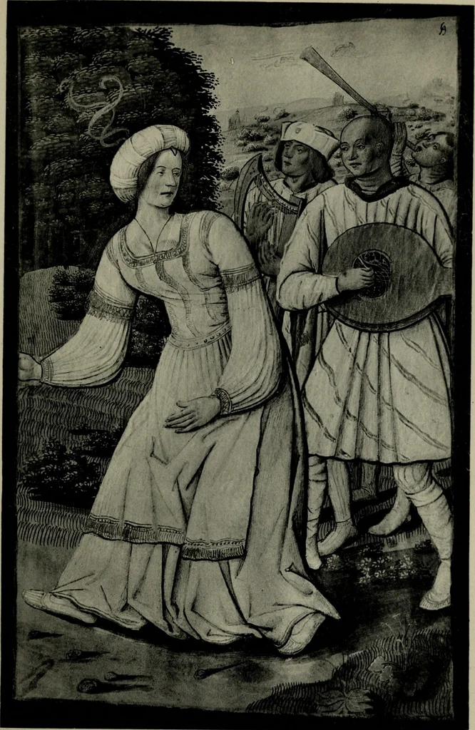 An illustration from Heures dites de Henri IV; reproduction réduite des 60 peintures du manuscrit latin 1171 de la Bibliothèque nationale, 1908, leaf 96