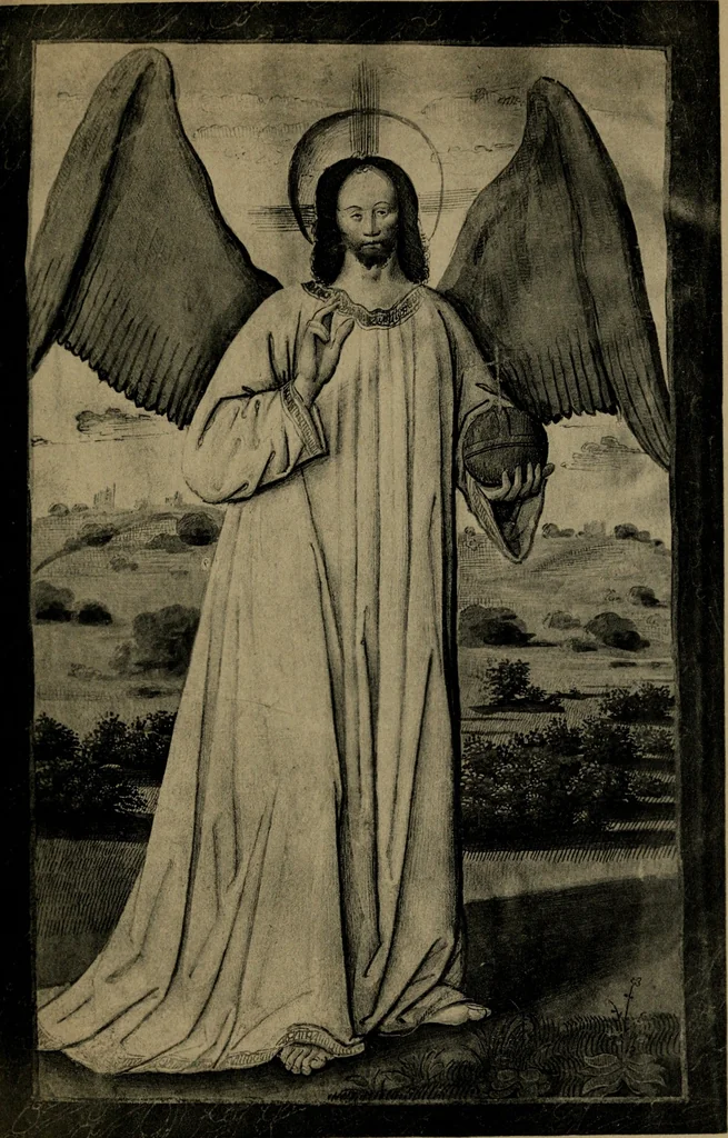 An illustration from Heures dites de Henri IV; reproduction réduite des 60 peintures du manuscrit latin 1171 de la Bibliothèque nationale, 1908, leaf 98
