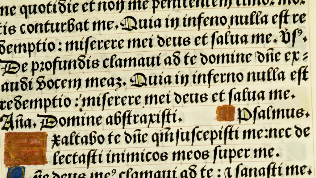 An illustration from Heures a lusaige de Paris : tout au long sans riens requerir auecques plusieurs sufrages et oraisons, 1522, leaf 121