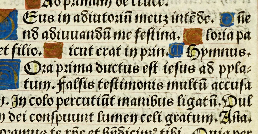 An illustration from Heures a lusaige de Paris : tout au long sans riens requerir auecques plusieurs sufrages et oraisons, 1522, leaf 65