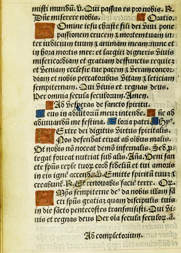An illustration from Heures a lusaige de Paris : tout au long sans riens requerir auecques plusieurs sufrages et oraisons, 1522, leaf 84