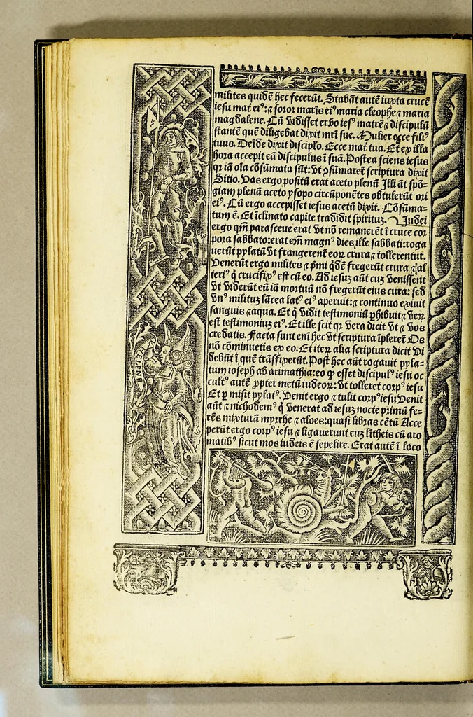 An illustration from Heures a lusaige de Romme : tout au long sans rien requerir auec plusieurs suffraiges et oraisons, 1520, leaf 34