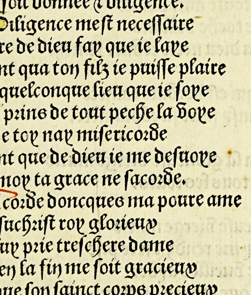 An illustration from [Heures a lusaige de Troyes], 1515, leaf 191