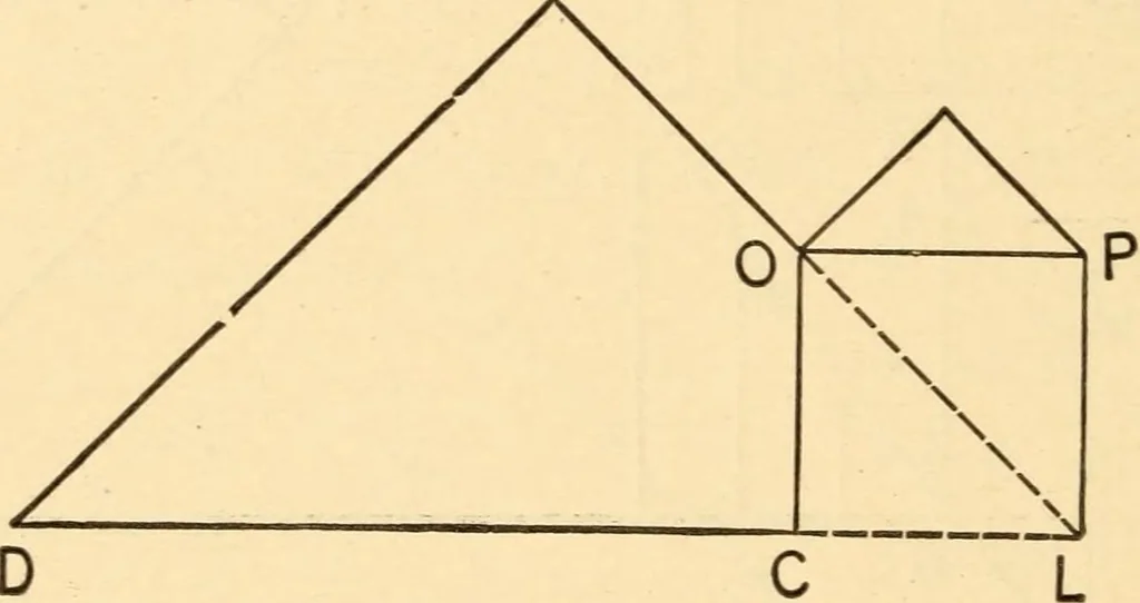An illustration from Hicks' Builders' guide, comprising an easy, practical system of estimating material and labor for carpenters, contractors and builders, 1907, leaf 130