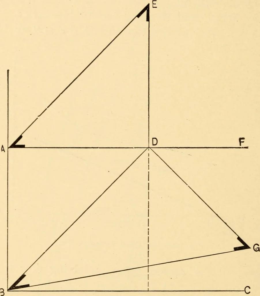 An illustration from Hicks' Builders' guide, comprising an easy, practical system of estimating material and labor for carpenters, contractors and builders, 1907, leaf 134