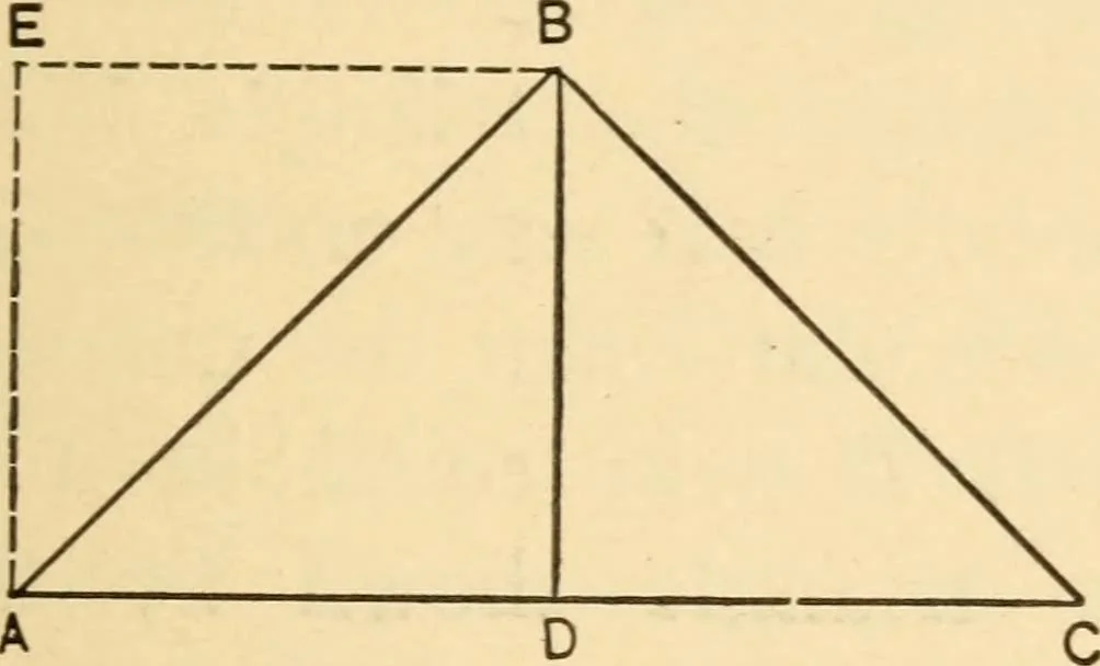 An illustration from Hicks' Builders' guide, comprising an easy, practical system of estimating material and labor for carpenters, contractors and builders, 1907, leaf 27