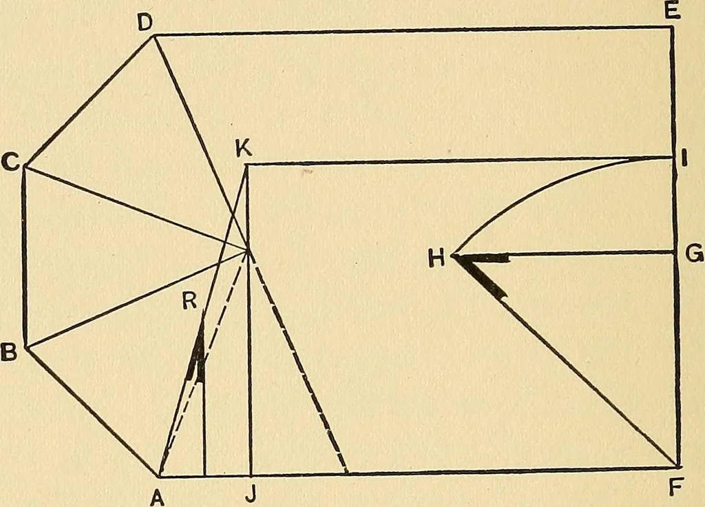 An illustration from Hicks' builders' guide : comprising an easy, practical system of estimating material and labor for carpenters, contractors and builders .., 1910, leaf 126