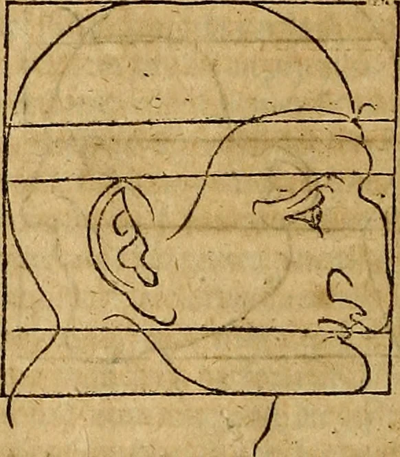 An illustration from Hierinn sind begriffen vier Bucher von menschlicher Proportion durch Albrechten Durer von Nurerberg [sic.] erfunden und beschuben zu nutz allen denen so zu diser kunst lieb tragen, 1528, leaf 163