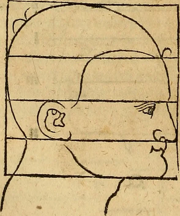 An illustration from Hierinn sind begriffen vier Bucher von menschlicher Proportion durch Albrechten Durer von Nurerberg [sic.] erfunden und beschuben zu nutz allen denen so zu diser kunst lieb tragen, 1528, leaf 163