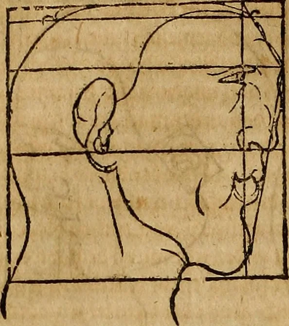 An illustration from Hierinn sind begriffen vier Bucher von menschlicher Proportion durch Albrechten Durer von Nurerberg [sic.] erfunden und beschuben zu nutz allen denen so zu diser kunst lieb tragen, 1528, leaf 169