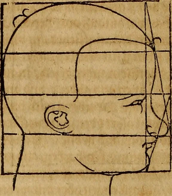 An illustration from Hierinn sind begriffen vier Bucher von menschlicher Proportion durch Albrechten Durer von Nurerberg [sic.] erfunden und beschuben zu nutz allen denen so zu diser kunst lieb tragen, 1528, leaf 169