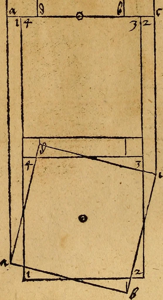 An illustration from Hierinn sind begriffen vier Bucher von menschlicher Proportion durch Albrechten Durer von Nurerberg [sic.] erfunden und beschuben zu nutz allen denen so zu diser kunst lieb tragen, 1528, leaf 223