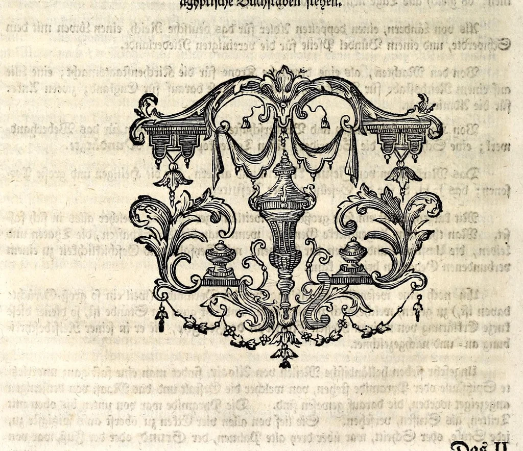 An illustration from Hieroglyphica, oder, Denkbilder der alten Völker : namentlich der Aegyptier, Chaldäer, Phönizier, Jüden, Griechen, Römer, u.s.w. : nebst einem umständlichen Berichte von dem Verfalle und der eingeschlichenen Verderbniss in den Gottesdiensten, durch verschiedene Jahrhunderte und endlich die Glaubensverbesserung, bis auf diese Zeit fortgesetzt, in LXIII Capiteln und so viel Kupfertafeln, 1744, leaf 66