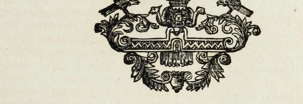 An illustration from Hieroglyphica of Merkbeelden der oude volkeren : namentlyk Egyptenaren, Chaldeeuwen, Feniciers, Joden, Grieken, Romeynen, enz. : nevens een omstandig bericht van het verval en voortkruypende verbastering der godsdiensten door verscheyde eeuwen : en eyndelyk de hervorming, tot op deze tyden toe vervolgt : in LXIII. hoofdstukken, en zoo veele kopere print-blaaden, 1735, leaf 351