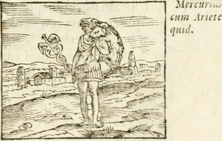 An illustration from Hieroglyphica, seu De sacris Aegyptiorum aliarumque gentium literis commentarii, 1594, leaf 114