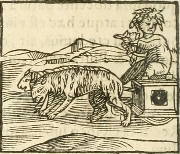 An illustration from Hieroglyphica, seu De sacris Aegyptiorum aliarumque gentium literis commentarii, 1594, leaf 123