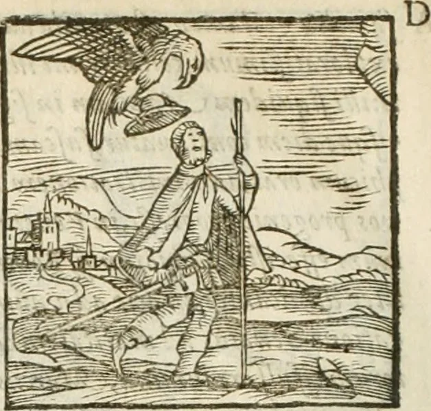 An illustration from Hieroglyphica, seu De sacris Aegyptiorum aliarumque gentium literis commentarii, 1594, leaf 195