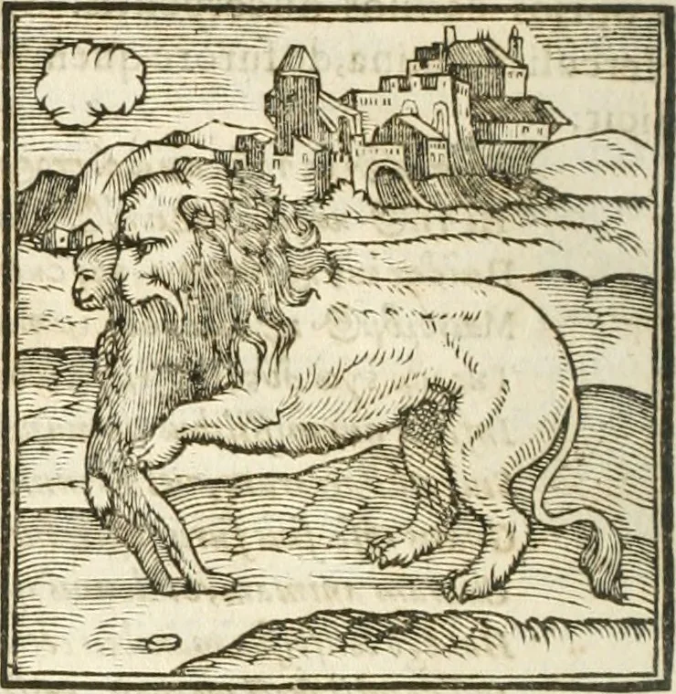 An illustration from Hieroglyphica, seu De sacris Aegyptiorum aliarumque gentium literis commentarii, 1594, leaf 25