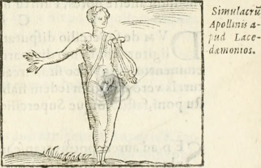 An illustration from Hieroglyphica, seu De sacris Aegyptiorum aliarumque gentium literis commentarii, 1594, leaf 328