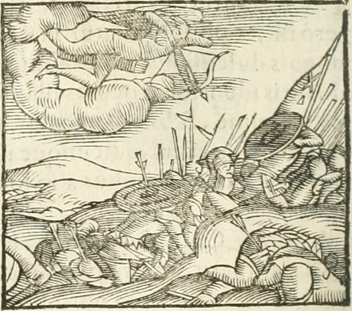 An illustration from Hieroglyphica, seu De sacris Aegyptiorum aliarumque gentium literis commentarii, 1594, leaf 427