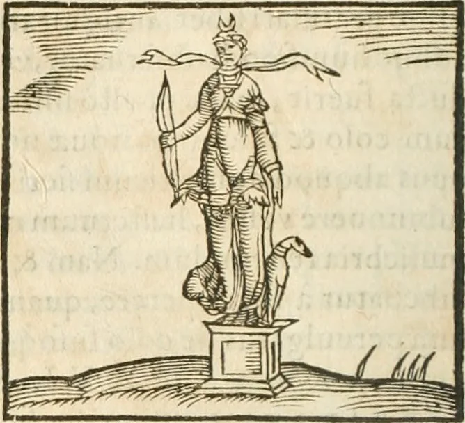 An illustration from Hieroglyphica, seu De sacris Aegyptiorum aliarumque gentium literis commentarii, 1594, leaf 491