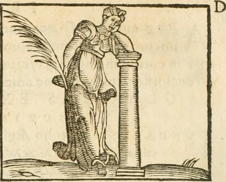 An illustration from Hieroglyphica, seu De sacris Aegyptiorum aliarumque gentium literis commentarii, 1594, leaf 505