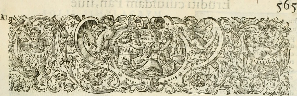 An illustration from Hieroglyphica, seu De sacris Aegyptiorum aliarumque gentium literis commentarii, 1594, leaf 584