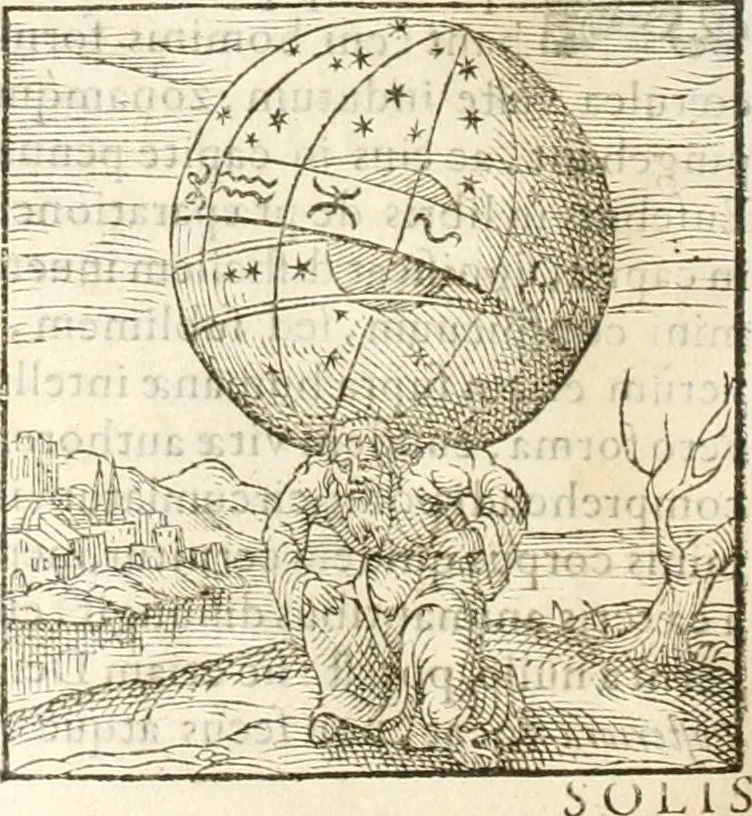 An illustration from Hieroglyphica, seu De sacris Aegyptiorum aliarumque gentium literis commentarii, 1594, leaf 585
