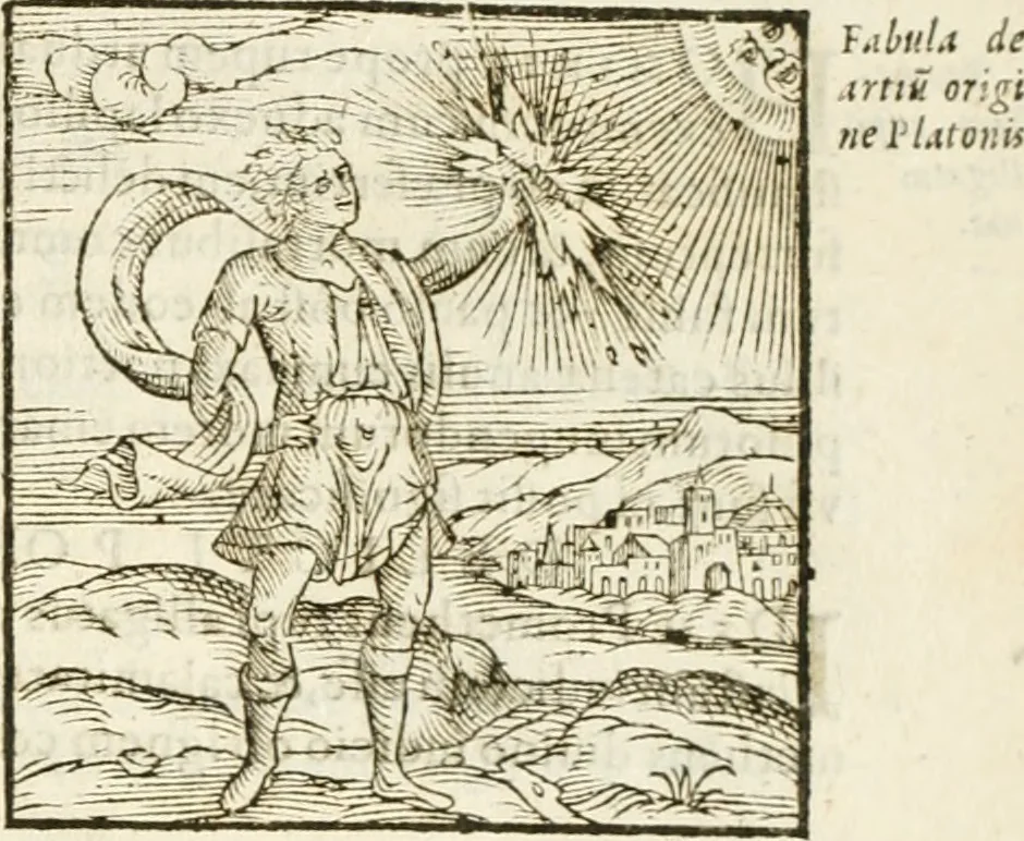 An illustration from Hieroglyphica, seu De sacris Aegyptiorum aliarumque gentium literis commentarii, 1594, leaf 588