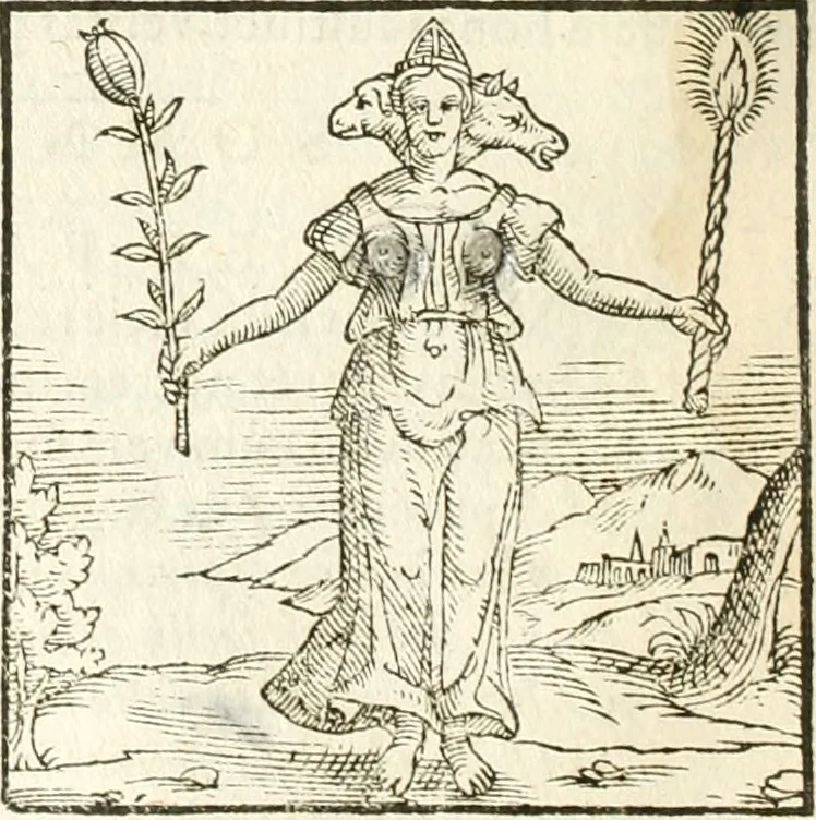 An illustration from Hieroglyphica, seu De sacris Aegyptiorum aliarumque gentium literis commentarii, 1594, leaf 593