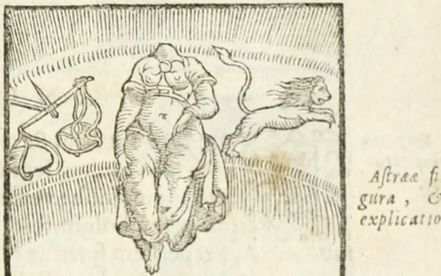 An illustration from Hieroglyphica, seu De sacris Aegyptiorum aliarumque gentium literis commentarii, 1594, leaf 598