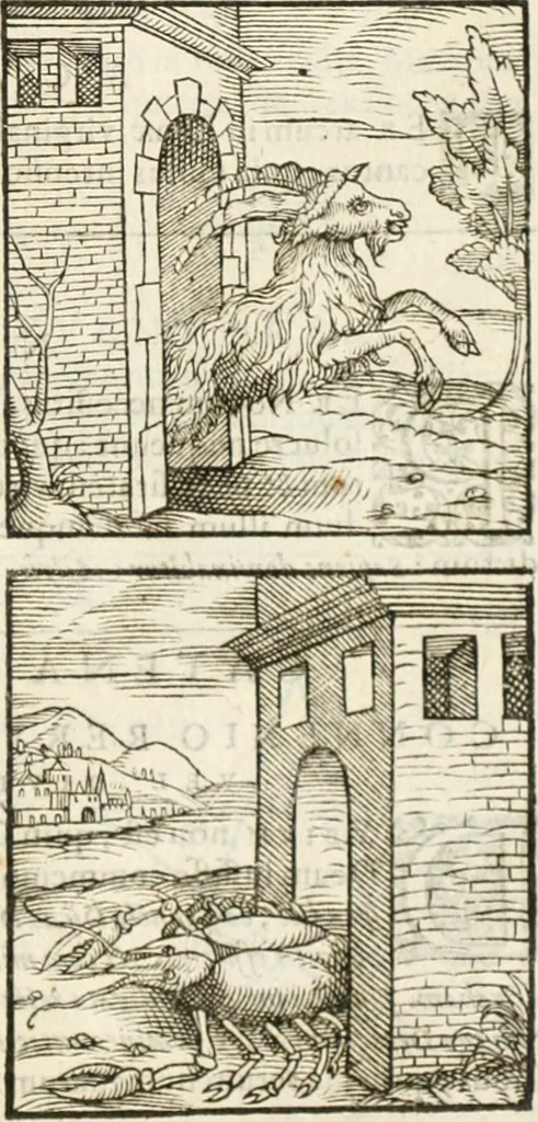 An illustration from Hieroglyphica, seu De sacris Aegyptiorum aliarumque gentium literis commentarii, 1594, leaf 600