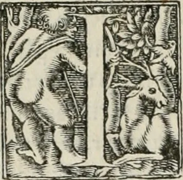 An illustration from Hieroglyphica, siue, De sacris Aegyptiorum literis commentarii, Ioannis Pierii Valeriani Bolzanii Bellunensis, 1556, leaf 103