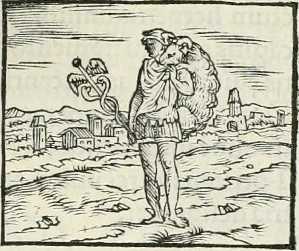An illustration from Hieroglyphica, siue, De sacris Aegyptiorum literis commentarii, Ioannis Pierii Valeriani Bolzanii Bellunensis, 1556, leaf 160