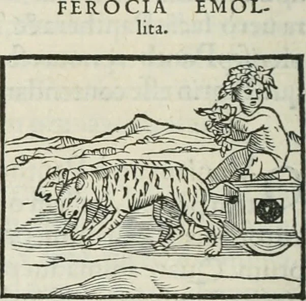 An illustration from Hieroglyphica, siue, De sacris Aegyptiorum literis commentarii, Ioannis Pierii Valeriani Bolzanii Bellunensis, 1556, leaf 173