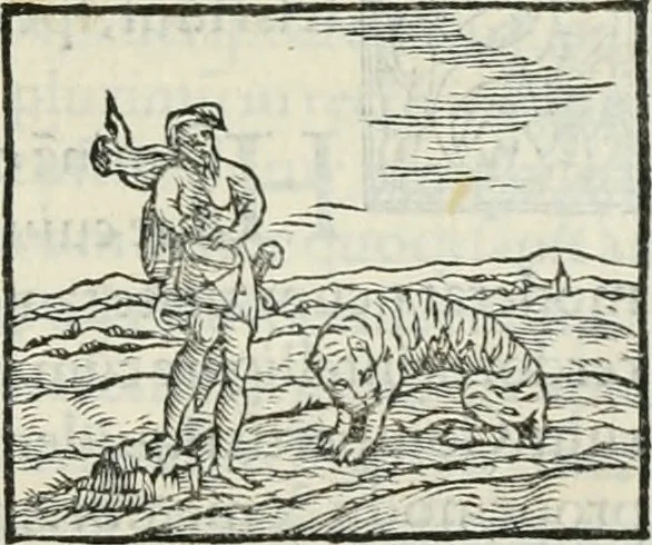 An illustration from Hieroglyphica, siue, De sacris Aegyptiorum literis commentarii, Ioannis Pierii Valeriani Bolzanii Bellunensis, 1556, leaf 174