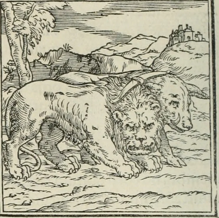 An illustration from Hieroglyphica, siue, De sacris Aegyptiorum literis commentarii, Ioannis Pierii Valeriani Bolzanii Bellunensis, 1556, leaf 19