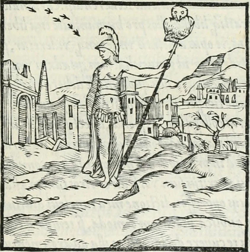 An illustration from Hieroglyphica, siue, De sacris Aegyptiorum literis commentarii, Ioannis Pierii Valeriani Bolzanii Bellunensis, 1556, leaf 236